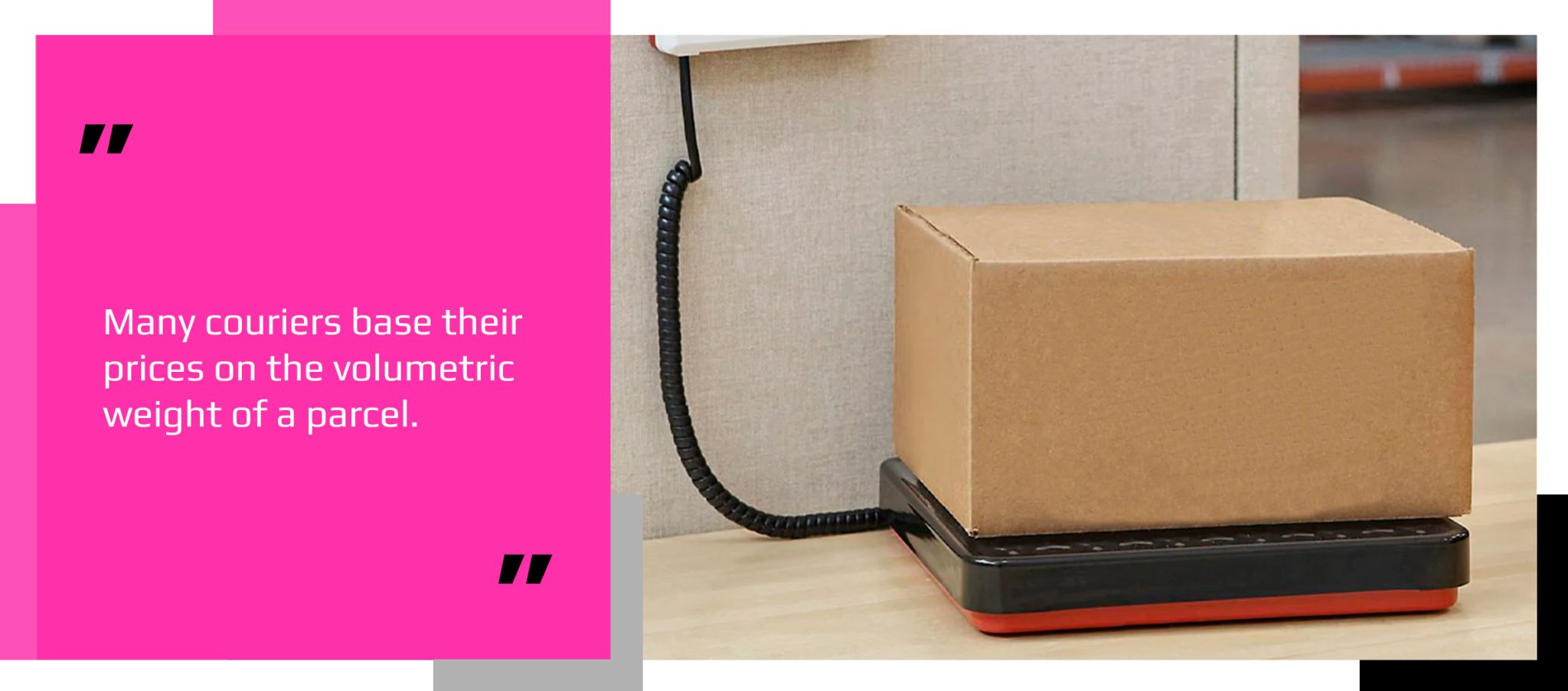 Is a shoe box classed as a small parcel? Impact Express